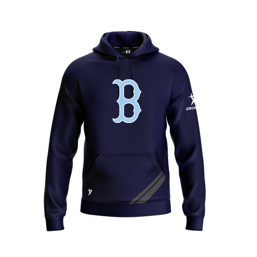 [FOLHSMNV-YXS-LOGO3] Decker Summit Hoodie (Youth XS, Navy, Logo 3)