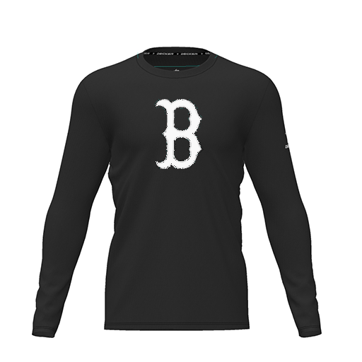 [CUS-DRIF-TEES-PER-CNK-LSL-BLK-YXS-LOGO2] Dri Fit Performance T-Shirt (Youth XS, Black, Logo 2, Long Sleeve)