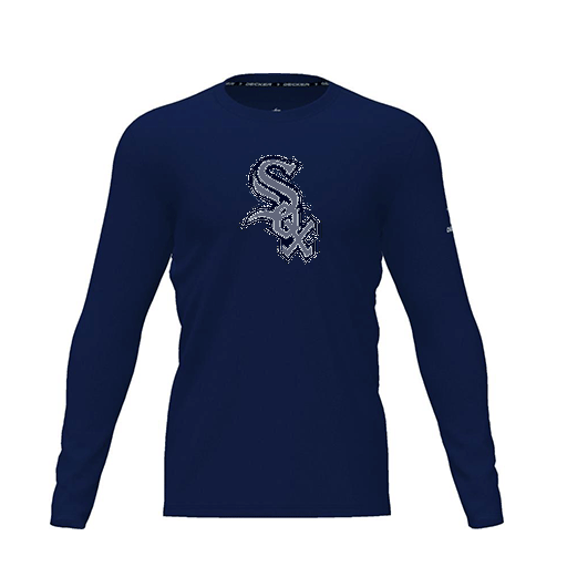 [CUS-DRIF-TEES-PER-CNK-LSL-NVY-YXS-LOGO1] Dri Fit Performance T-Shirt (Youth XS, Navy, Logo 1, Long Sleeve)