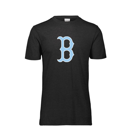 [FTSCUBBK-AS-LOGO3] Decker Men's Tri-Blend T-Shirt - Short Sleeve (Adult S, Black, Logo 3)