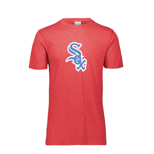 [3066.V96.S-LOGO1] Youth Ultra-blend T-Shirt (Youth S, Red, Logo 1)