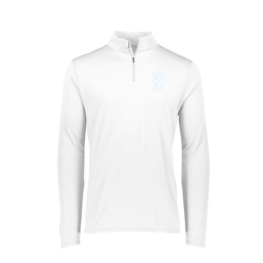 [2787.005.XS-LOGO2] Ladies Dri Fit 1/4 Zip Shirt (Female Adult XS, White, Logo 2)