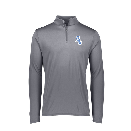 [FTLQFLGY-FAXS-LOGO1] Decker Women's Flex-Lite 1/4 Zip Shirt (Female Adult XS, Gray, Logo 1)
