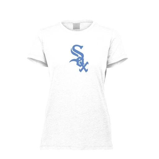 [3067.005.XS-LOGO1] Ladies Ultra-blend T-Shirt (Female Adult XS, White, Logo 1)