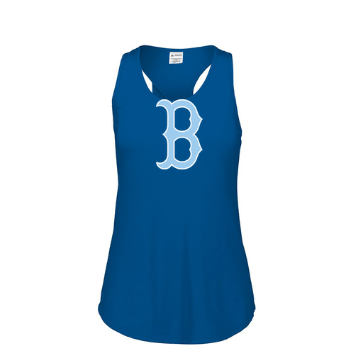 [3078.U55.S-LOGO3] Ladies Tri Blend Tank Top (Female Adult S, Royal, Logo 3)