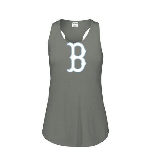 [3078.013.S-LOGO2] Ladies Tri Blend Tank Top (Female Adult S, Gray, Logo 2)