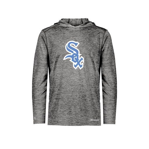 [FOLHCGBK-YS-LOGO1] Decker Youth Charge Hoodie (Youth S, Black, Logo 1)