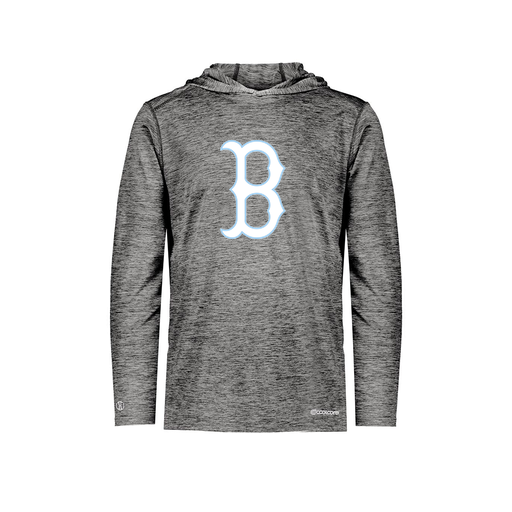 [FOLHCGBK-YS-LOGO2] Decker Youth Charge Hoodie (Youth S, Black, Logo 2)