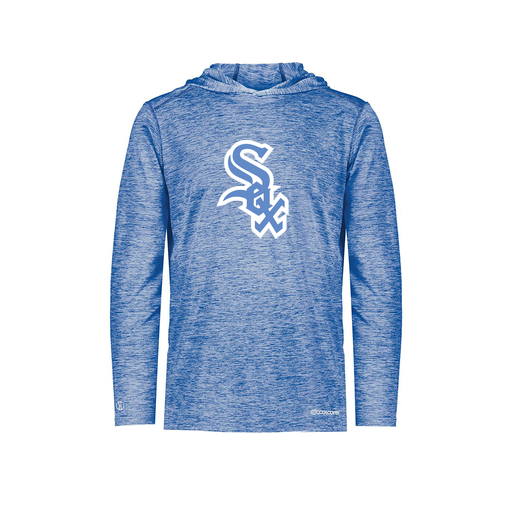 [FOLHCGRY-YS-LOGO1] Decker Youth Charge Hoodie (Youth S, Royal, Logo 1)