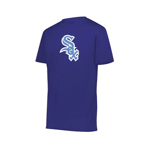 [222818.747.S-LOGO1] Men's Movement Dri Fit Shirt (Adult S, Purple, Logo 1)