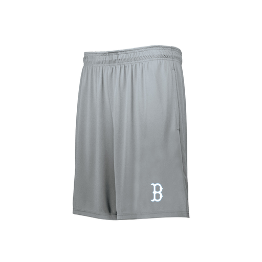 [229511.099.XS-LOGO2] Men's Swift Short (Adult XS, Silver, Logo 2)