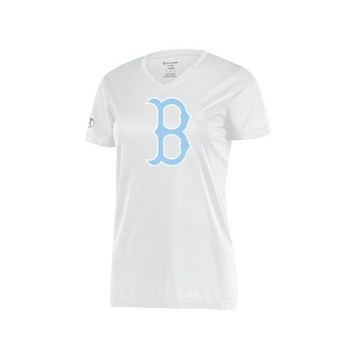 [222820.005.S-LOGO3] Ladies Movement Dri Fit Shirt (Female Adult S, White, Logo 3)