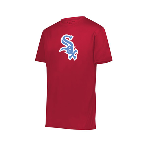 [222819.083.XXS-LOGO1] Youth Movement Dri Fit Shirt (Youth XXS, Red, Logo 1)