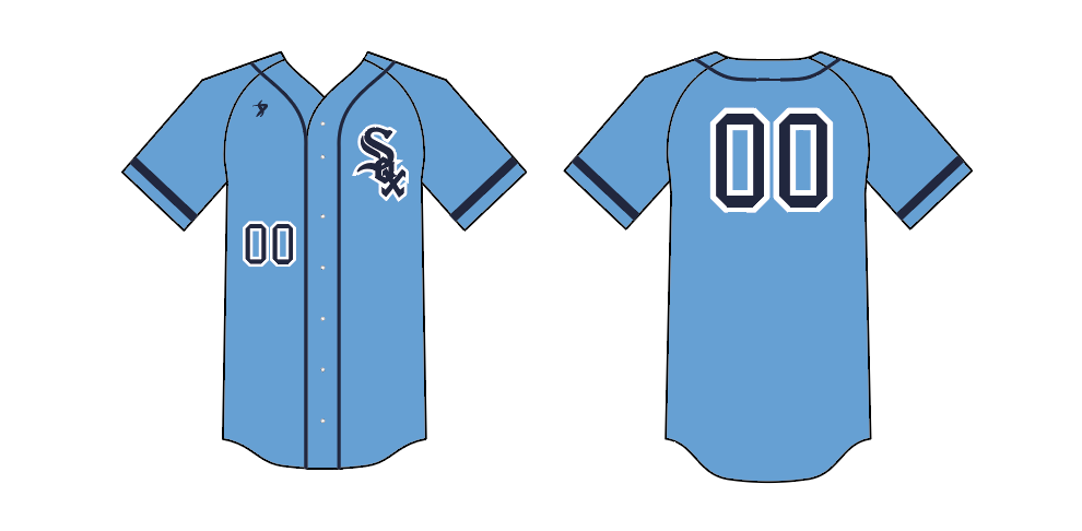 Blue Sox - Carolina Blue Jersey