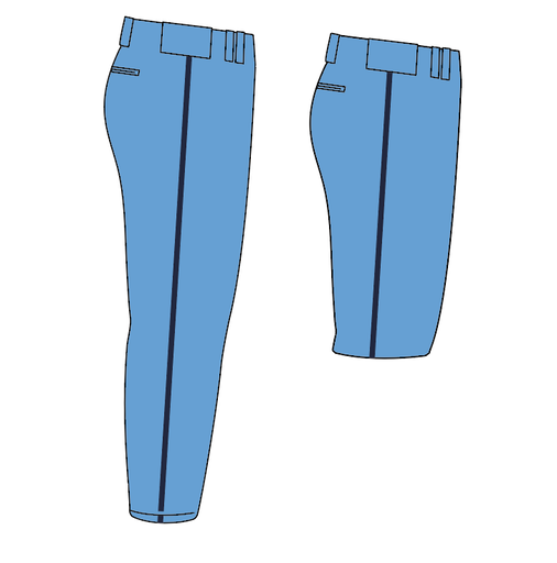 Blue Sox - Carolina Blue Pants